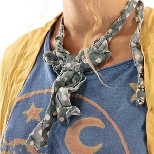 Magnolia Pearl Frenchi Jabot Extended in Linen NWTNW OS